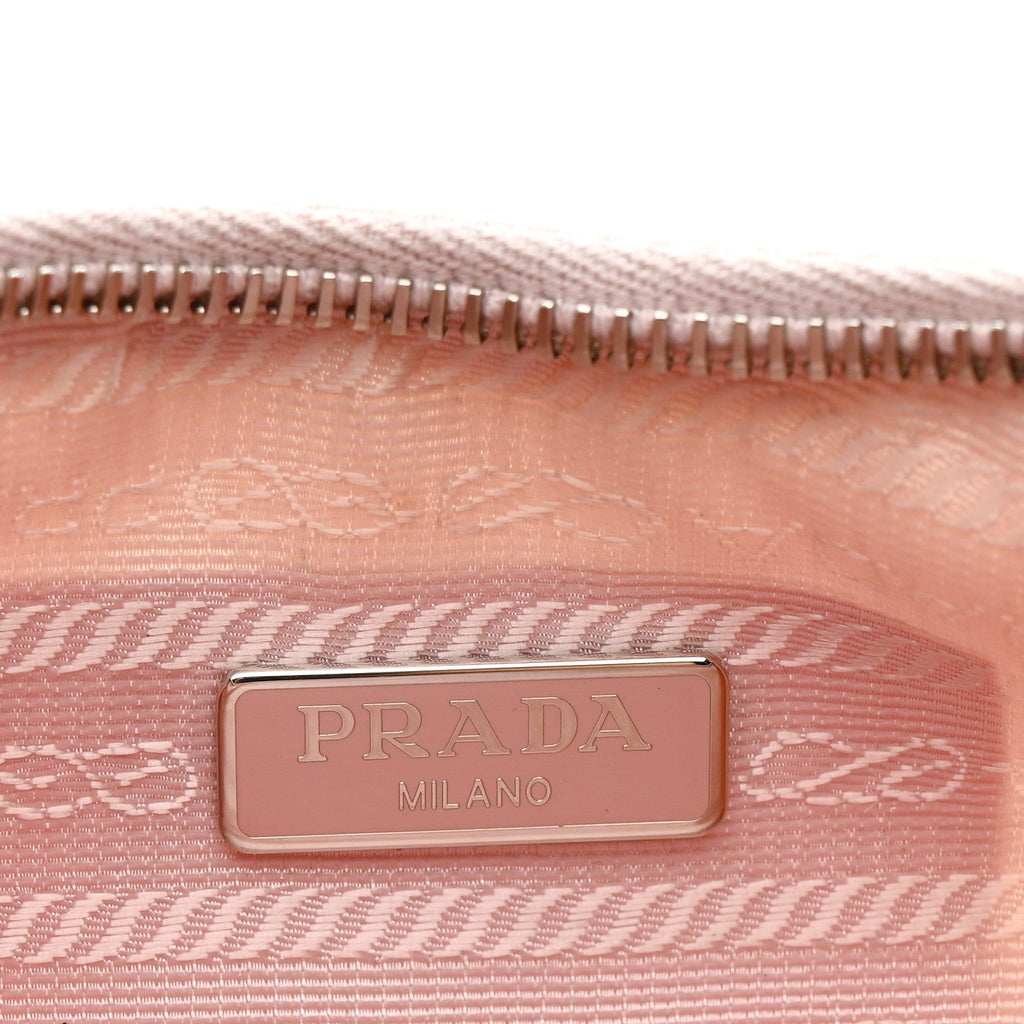 Prada Nylon Re-Edition 2005 Shoulder Bag Alabastro