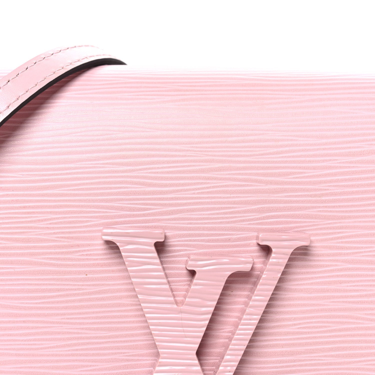 Louis Vuitton Epi Louise Strap PM Rose Clair