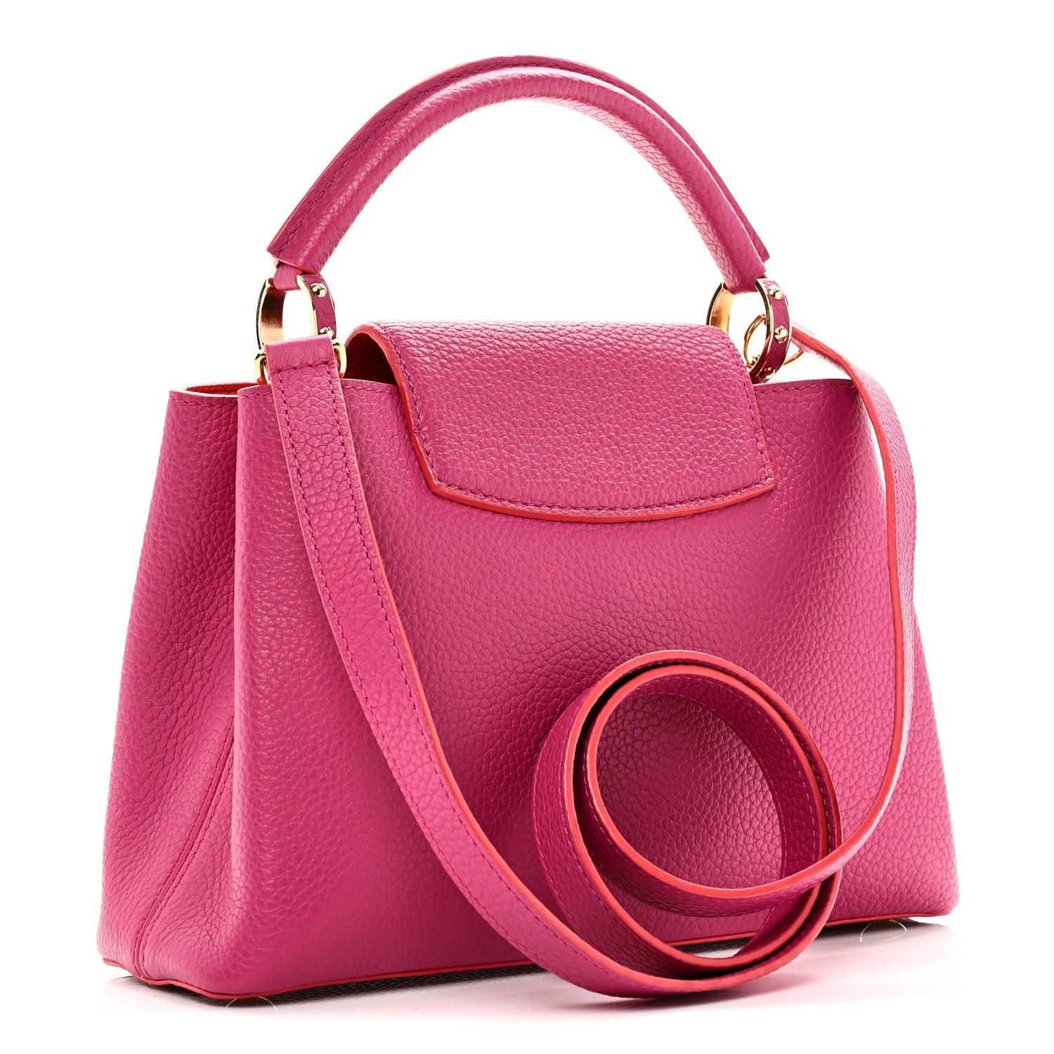 Louis Vuitton Taurillon Capucines BB Hibiscus Poppy
