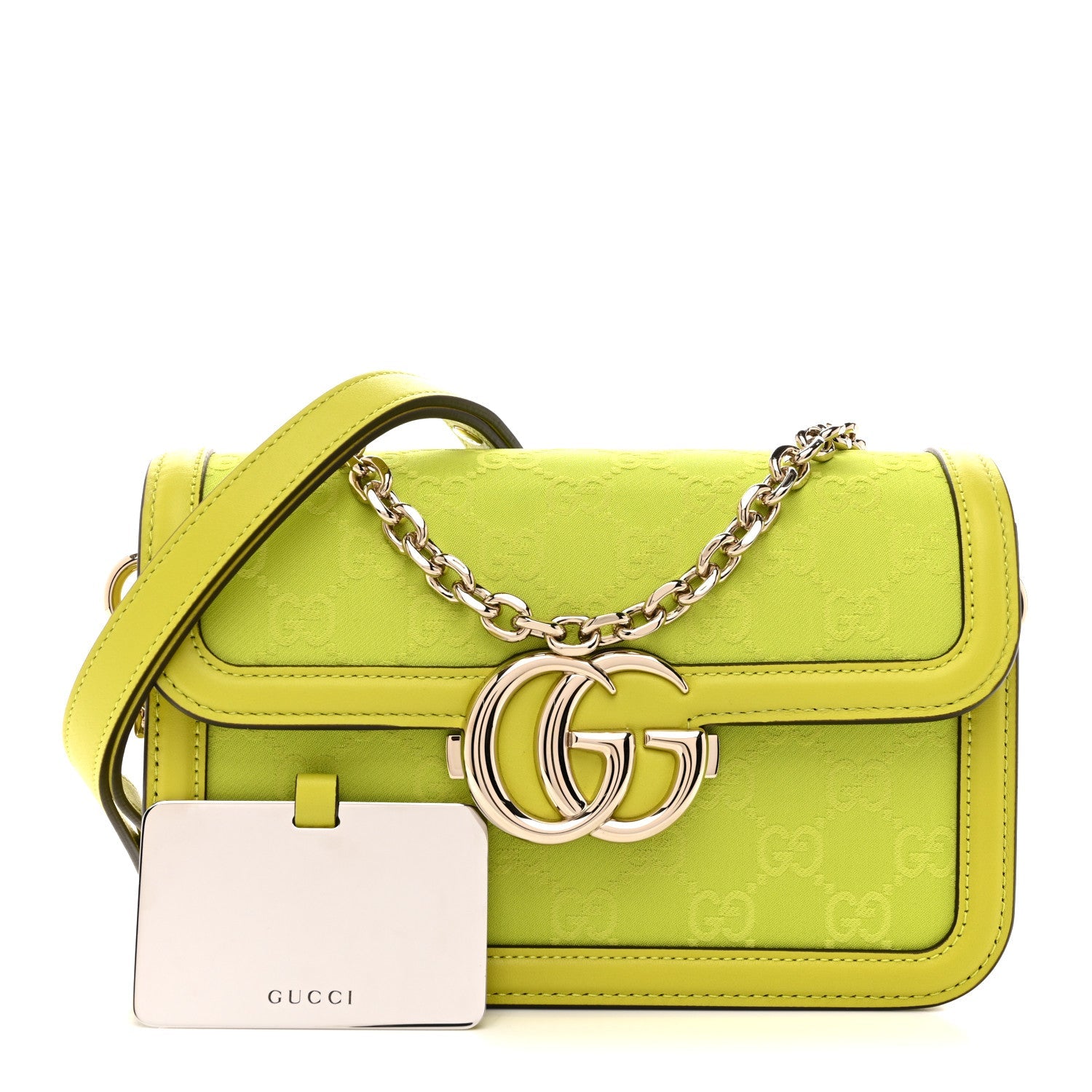 Gucci Monogram Go Small Shoulder Bag Firefly