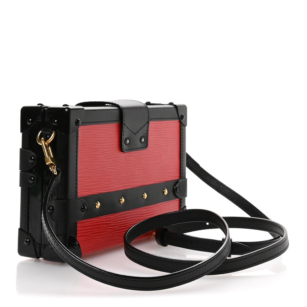 Louis Vuitton Epi Petite Malle Coquelicot