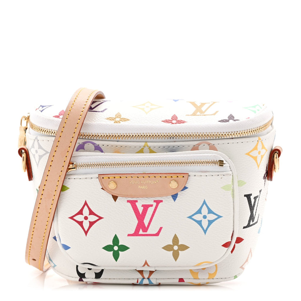 Louis Vuitton LV X TM Monogram Multicolor Mini Bumbag White