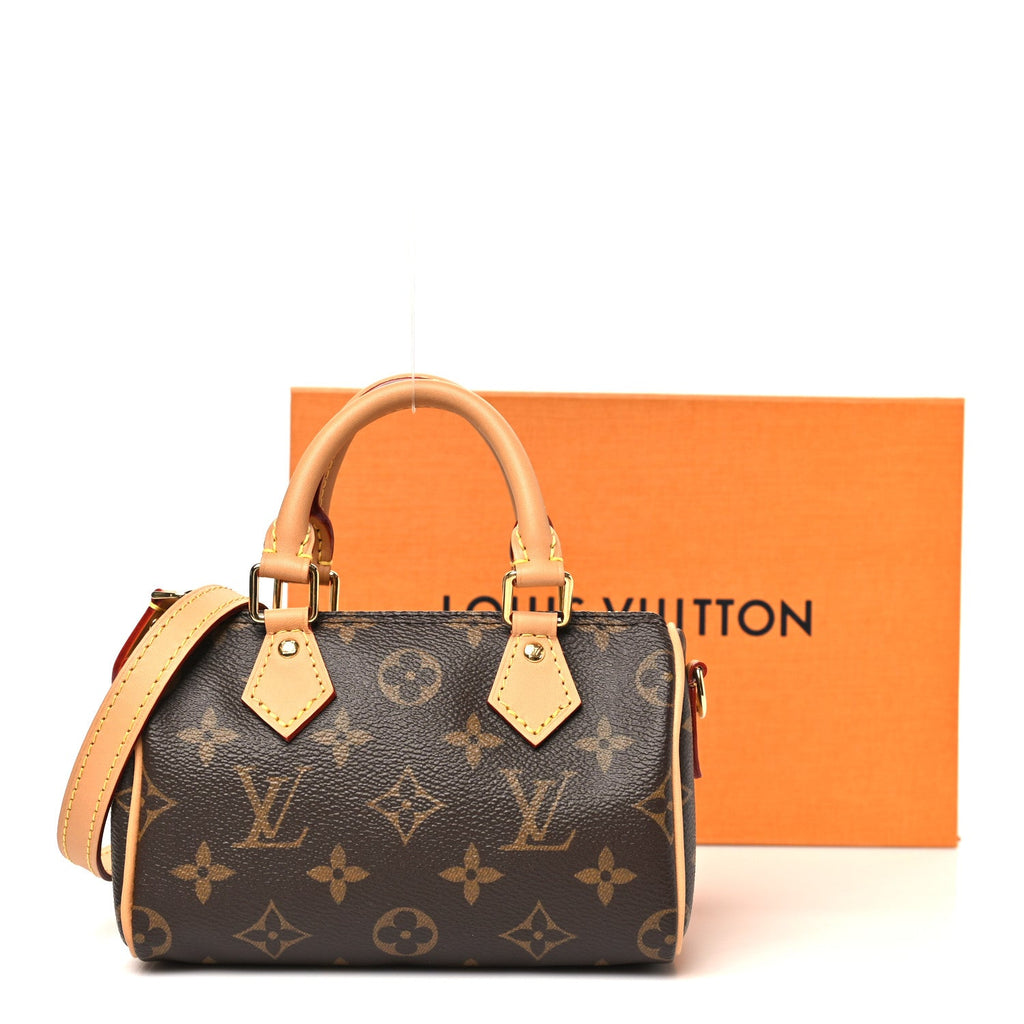Louis Vuitton Monogram Nano Speedy Bandouliere