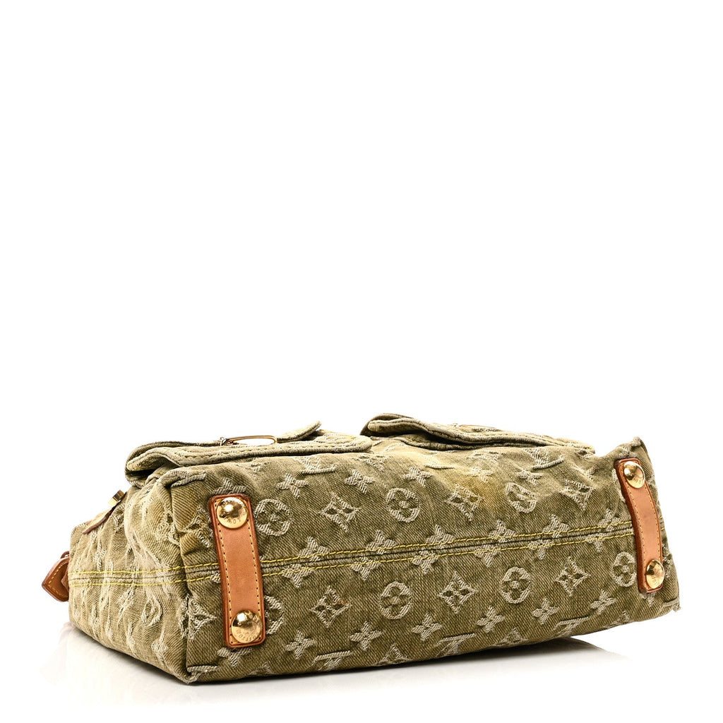 Louis Vuitton Monogram Denim Baggy PM Lichen