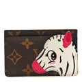Louis Vuitton Monogram Zebra Animation Card Holder