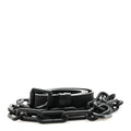 Louis Vuitton Taurillon Monogram Signature 35 MM Chain Belt 100 40  Black