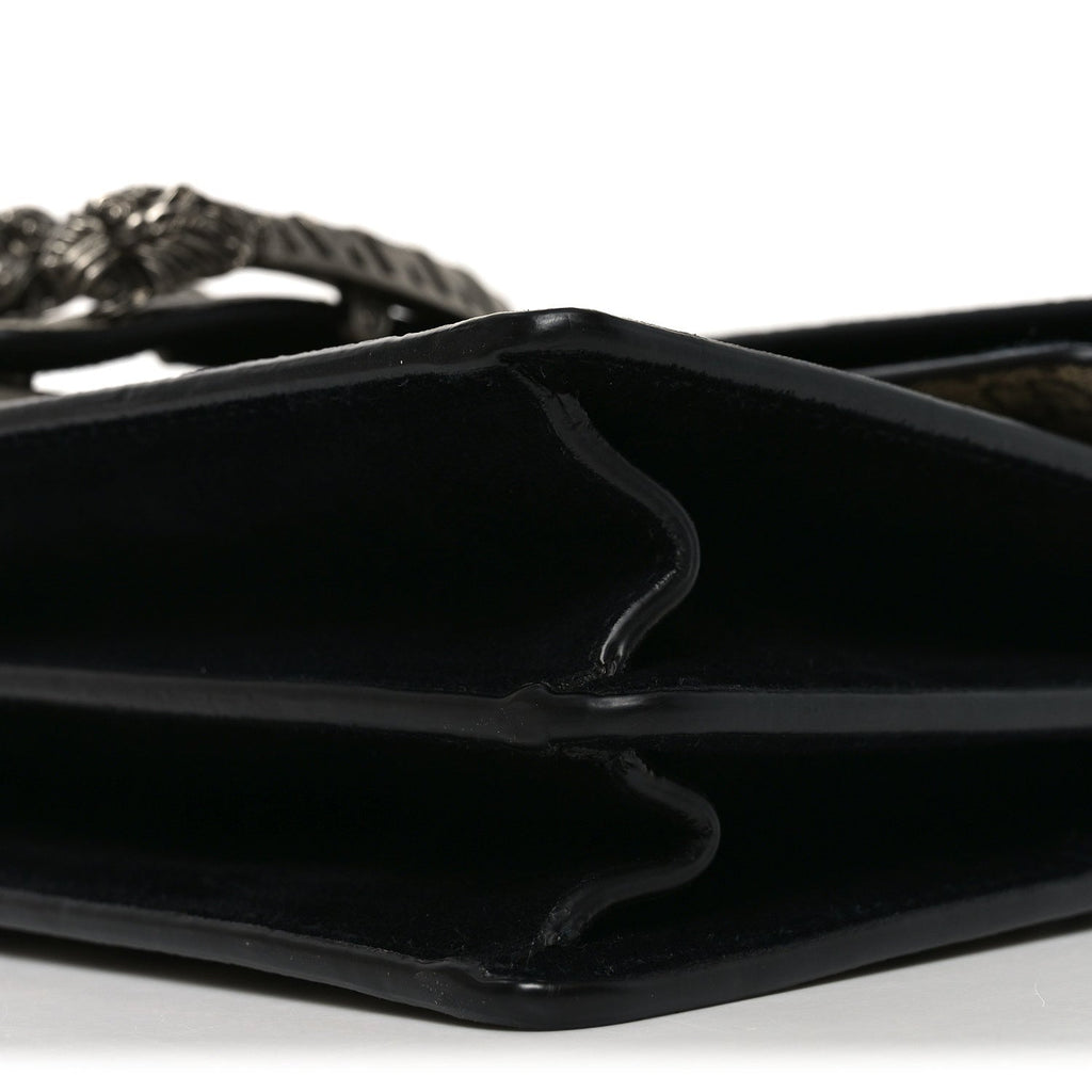 Gucci GG Supreme Monogram Small Dionysus Shoulder Bag Black