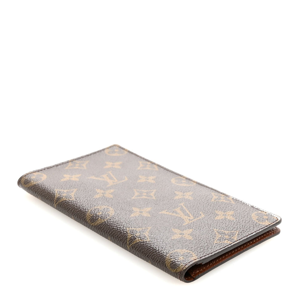 Louis Vuitton Monogram Porte Valeurs Checkbook Wallet