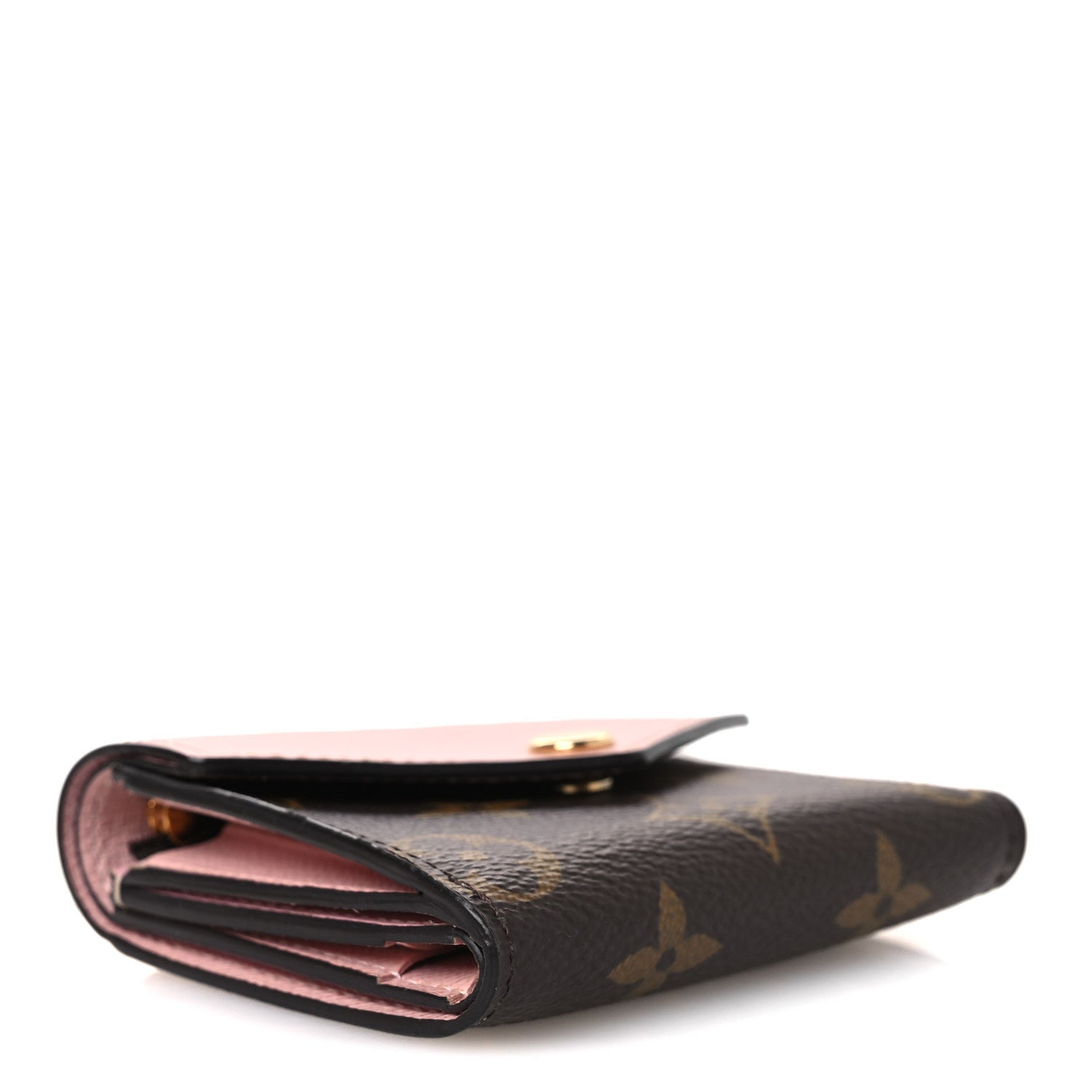 Louis Vuitton Monogram Zoe Wallet Rose Ballerine