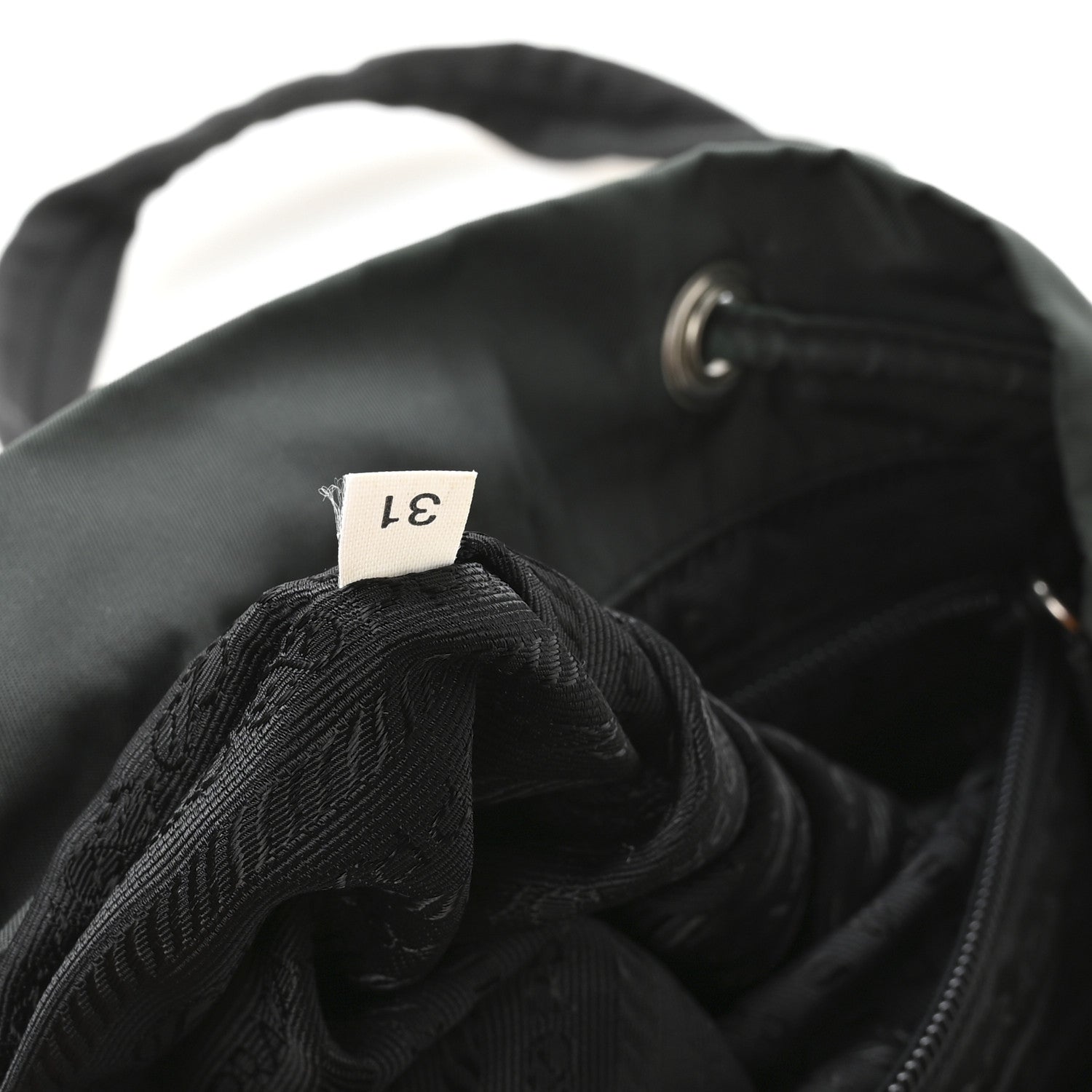 Prada Nylon Vela Medium Backpack Green