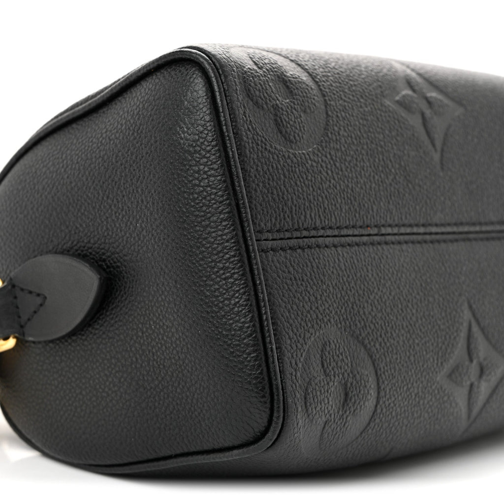 Louis Vuitton Empreinte Monogram Giant Speedy Bandouliere 20 Black