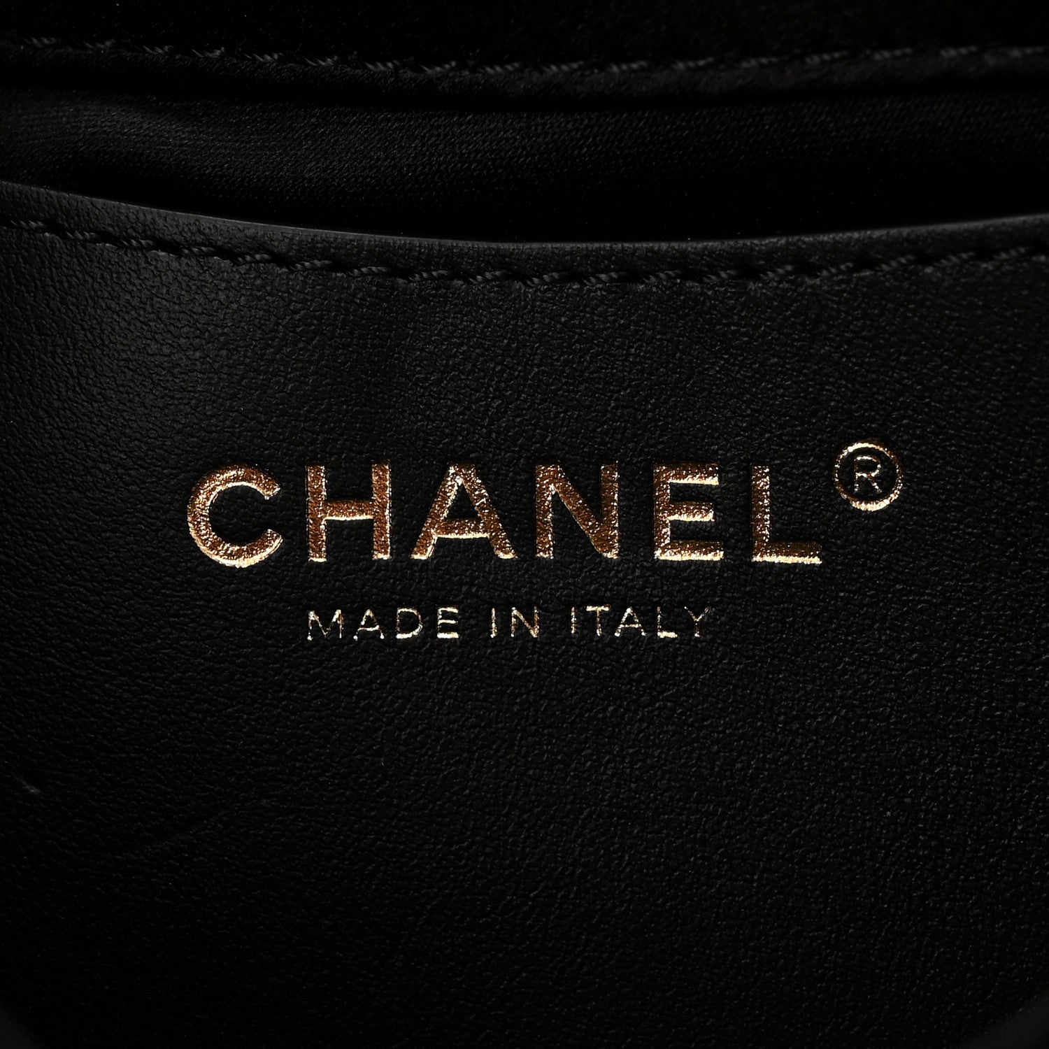 Chanel Velvet Flap Pouch Black