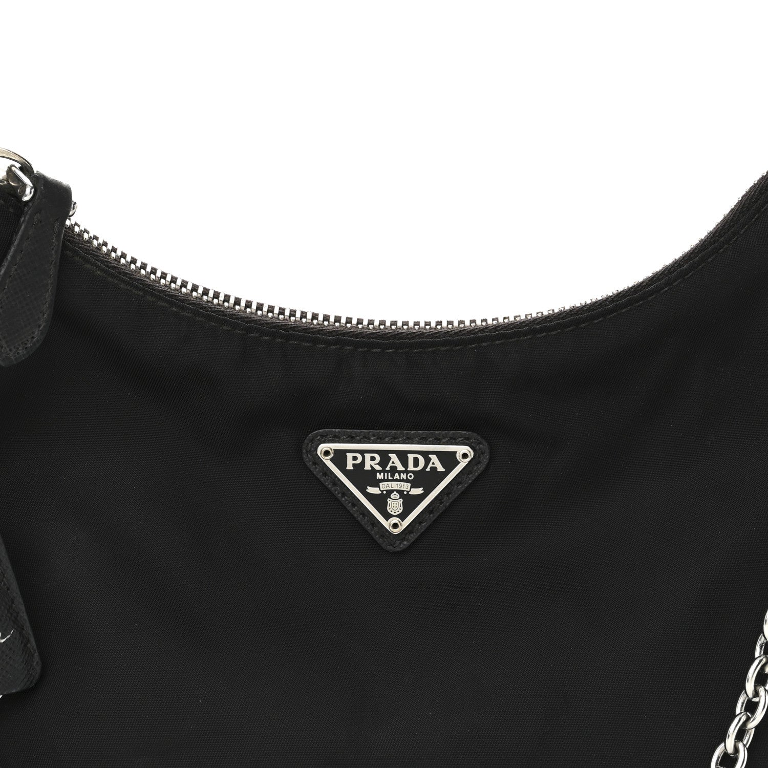 Prada Nylon Re-Edition 2005 Shoulder Bag Black