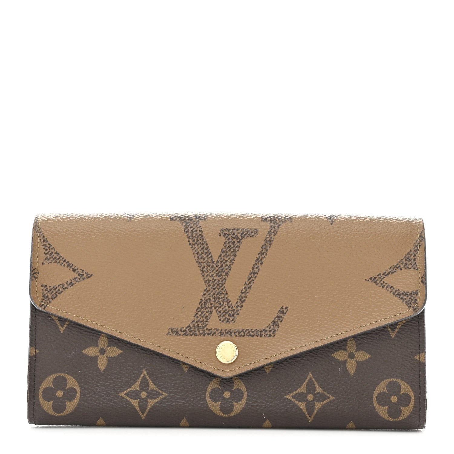 Louis Vuitton Reverse Monogram Giant Sarah Wallet