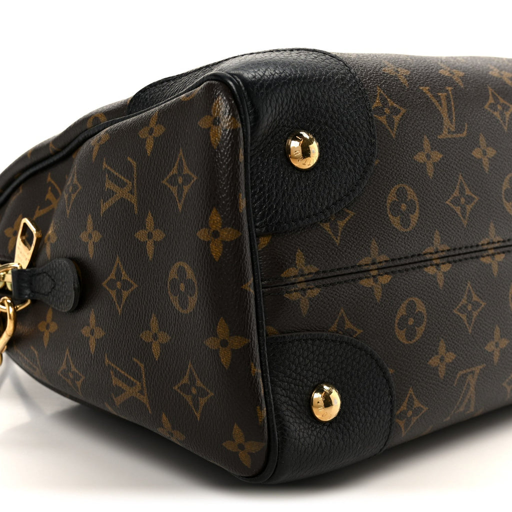 Louis Vuitton Monogram Retiro NM Black