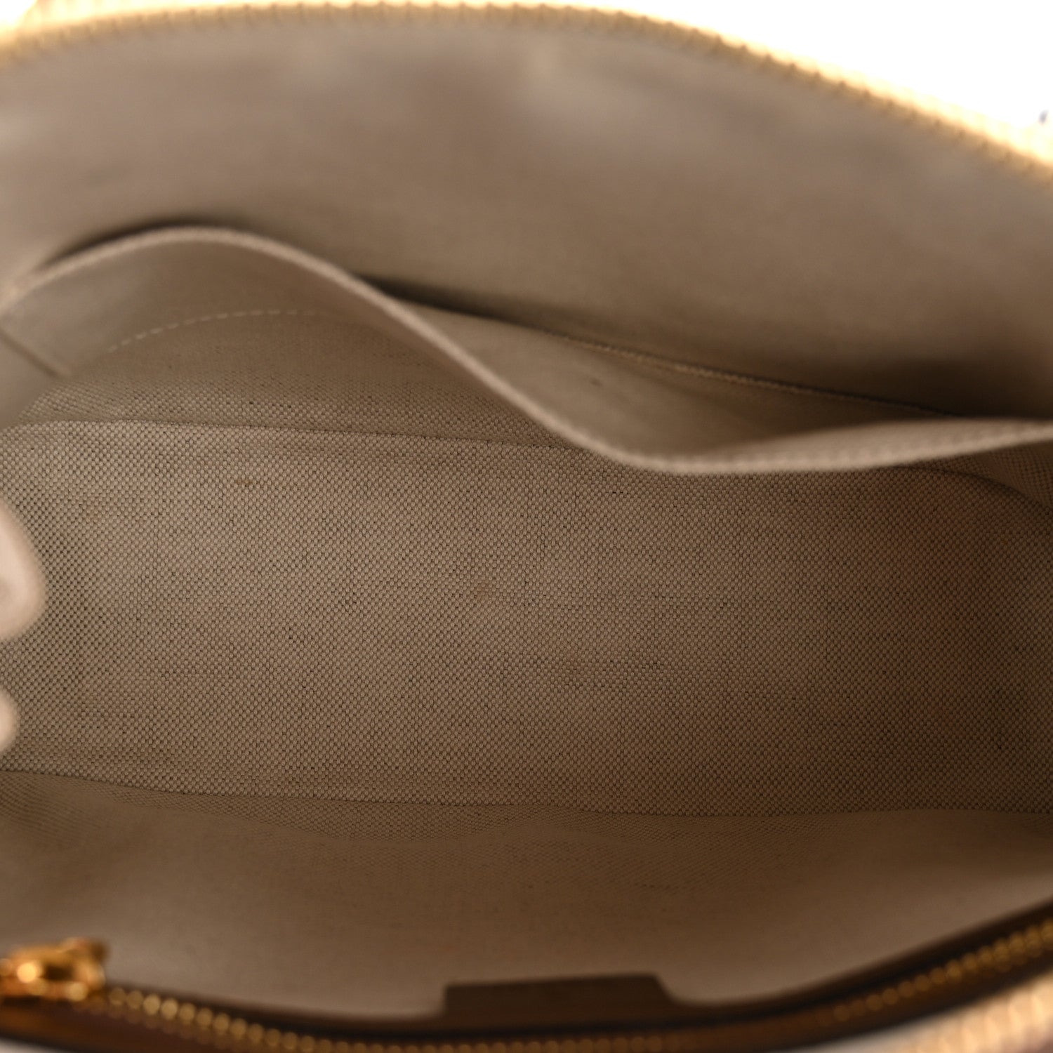 Gucci GG Supreme Monogram Azalea Calfskin Small Horsebit 1955 Top Handle Bag Beige Ebony Brown Sugar