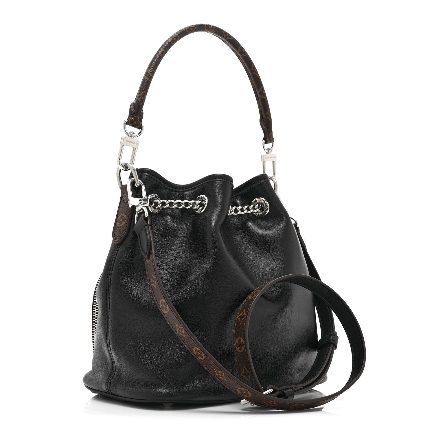 Louis Vuitton Lambskin No Way Vibe Black