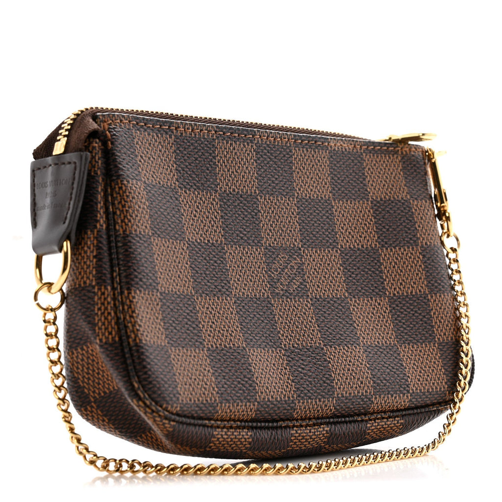 Louis Vuitton Damier Ebene Mini Pochette Accessories