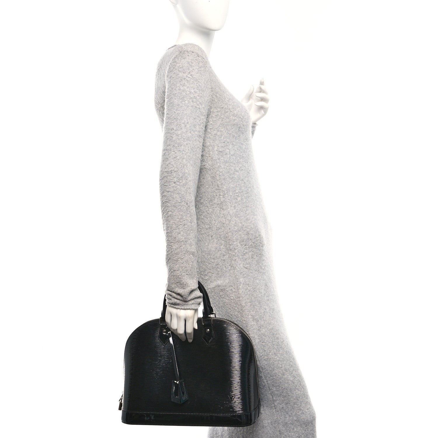 Louis Vuitton Electric Epi Alma MM Black