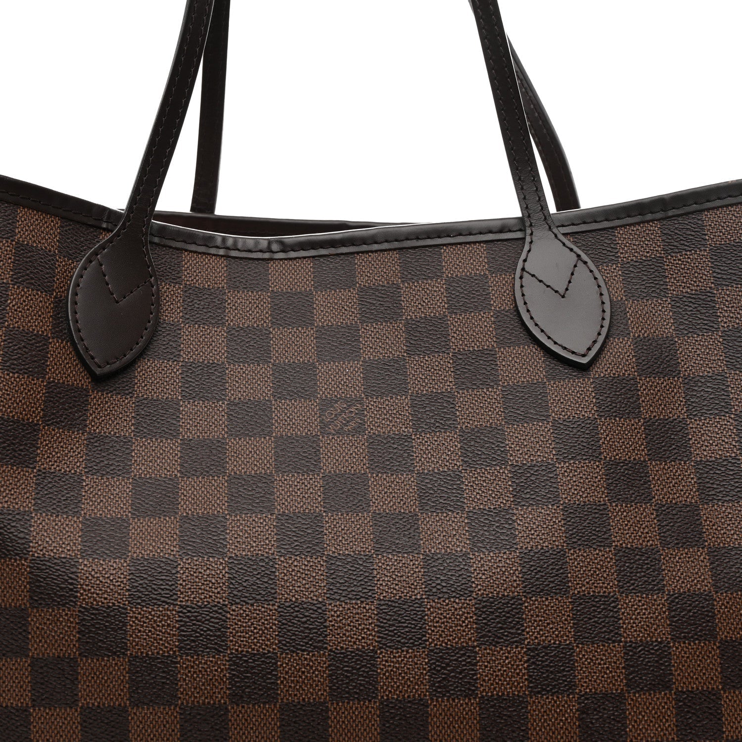 Louis Vuitton Damier Ebene Neo Neverfull MM Rose Ballerine