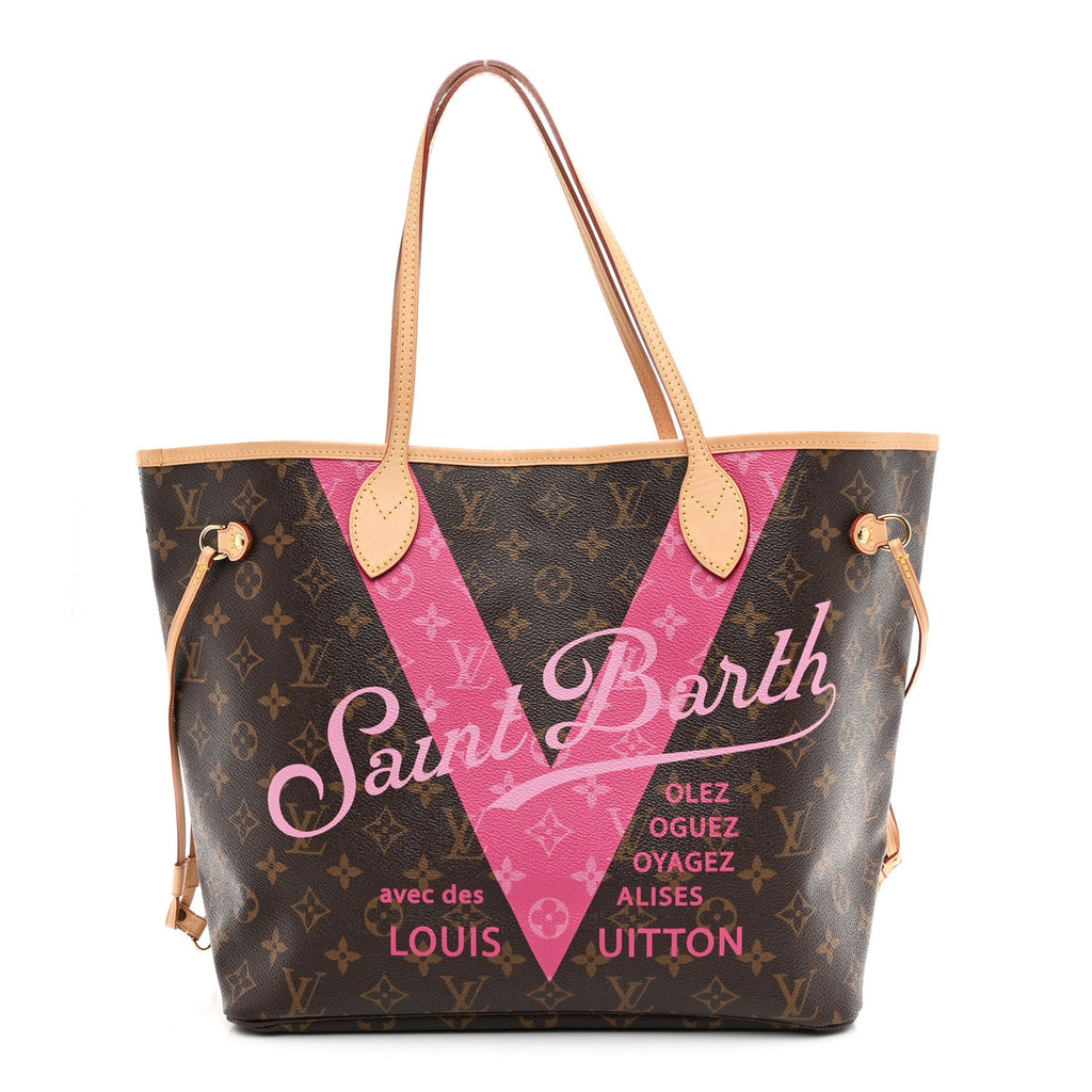 Louis Vuitton Monogram V Neverfull MM Grenade