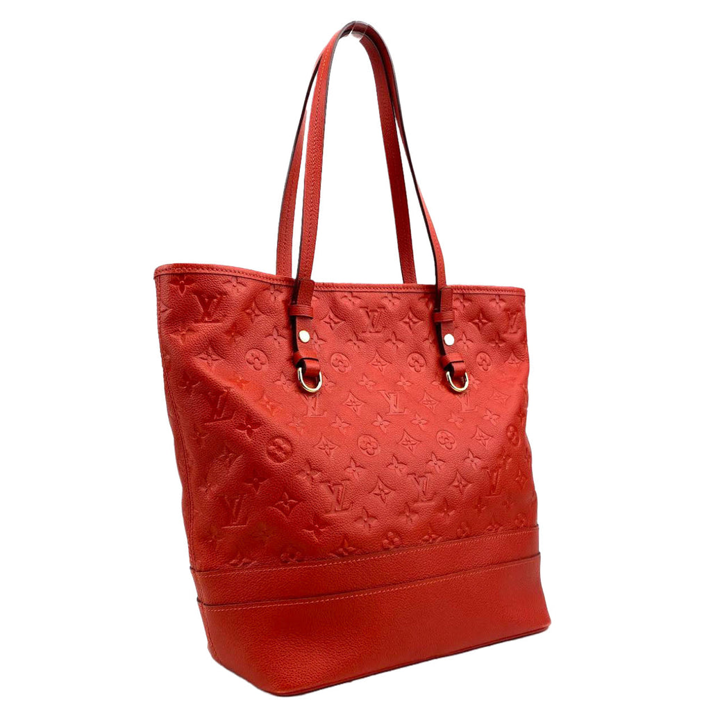 LOUIS VUITTON  Citadine Tote PM- Empriente Red w/Pouch