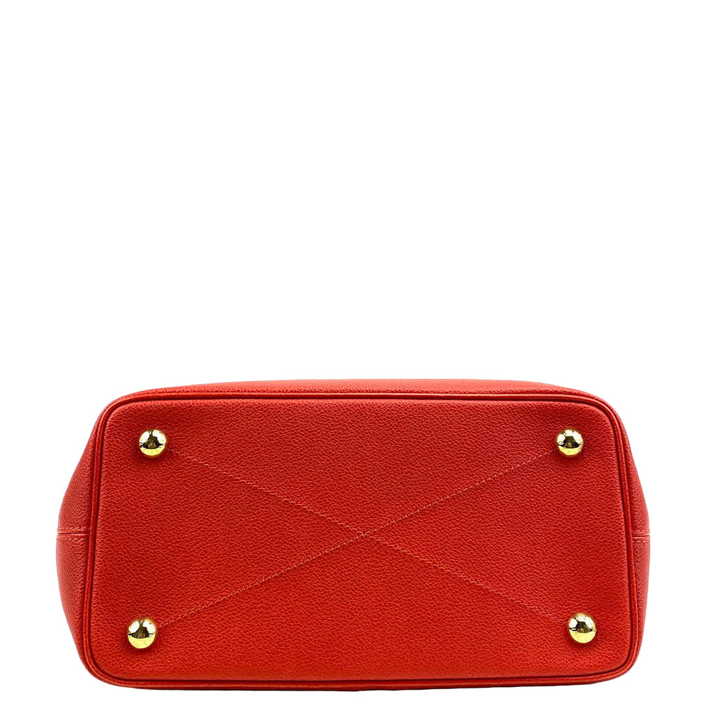 LOUIS VUITTON  Citadine Tote PM- Empriente Red w/Pouch