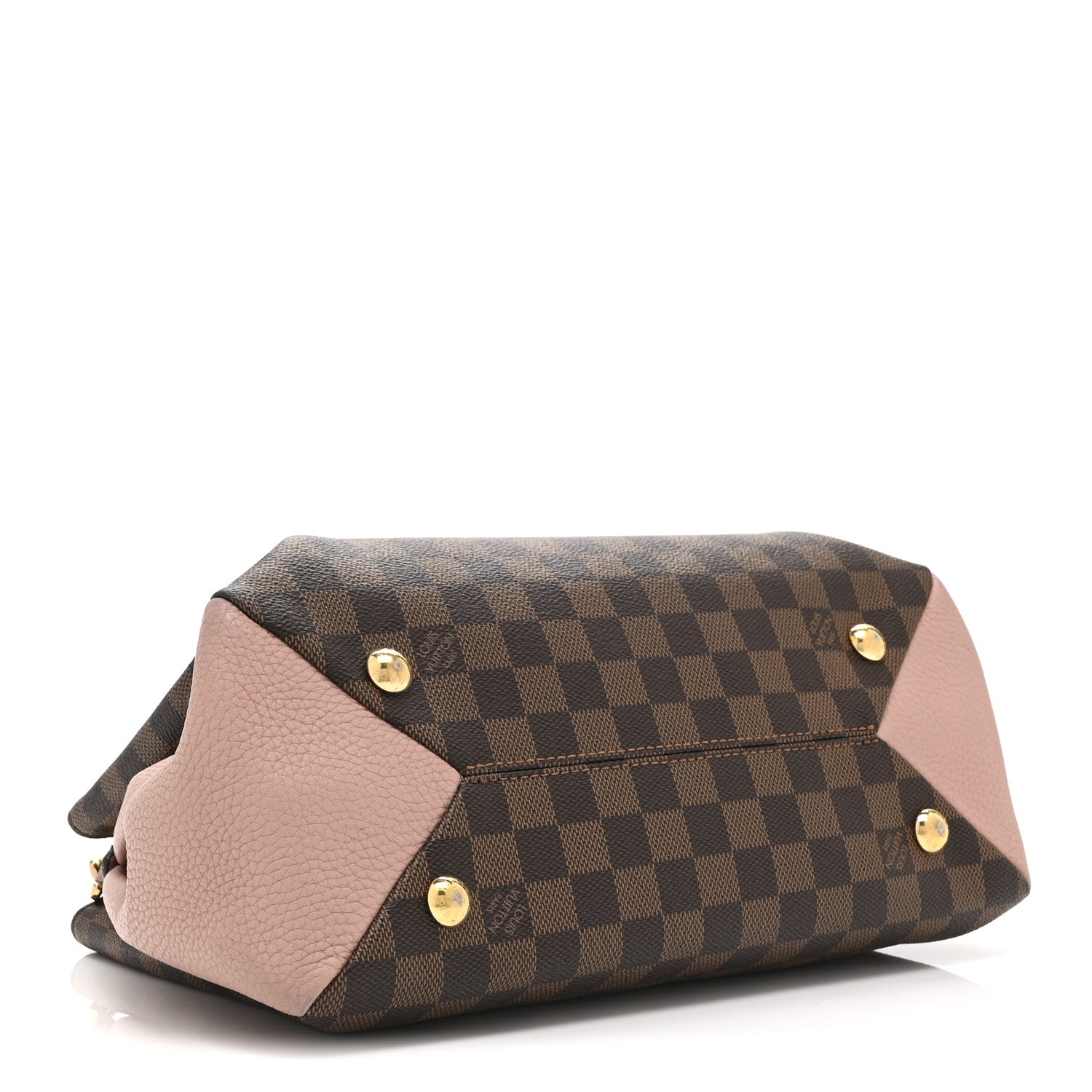 Louis Vuitton Damier Ebene Cuir Taurillon Brittany Magnolia