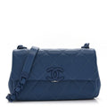 Chanel Caviar Quilted My Everything Small Flap Blue