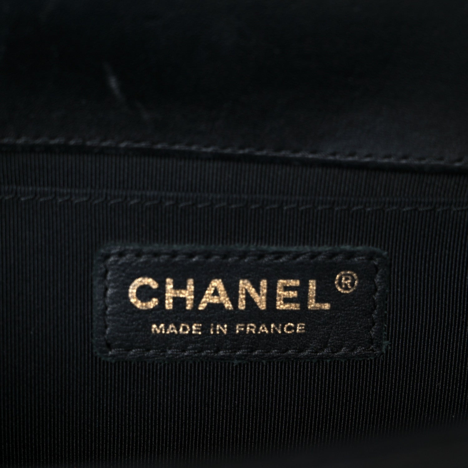 Chanel Lambskin Quilted Medium Boy Flap Black