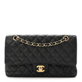 Chanel Caviar Quilted Medium Double Flap Black