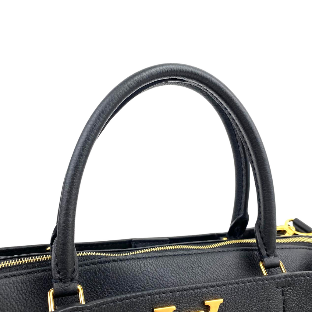 LOUIS VUITTON LockMeTo Tote 2 Way Black