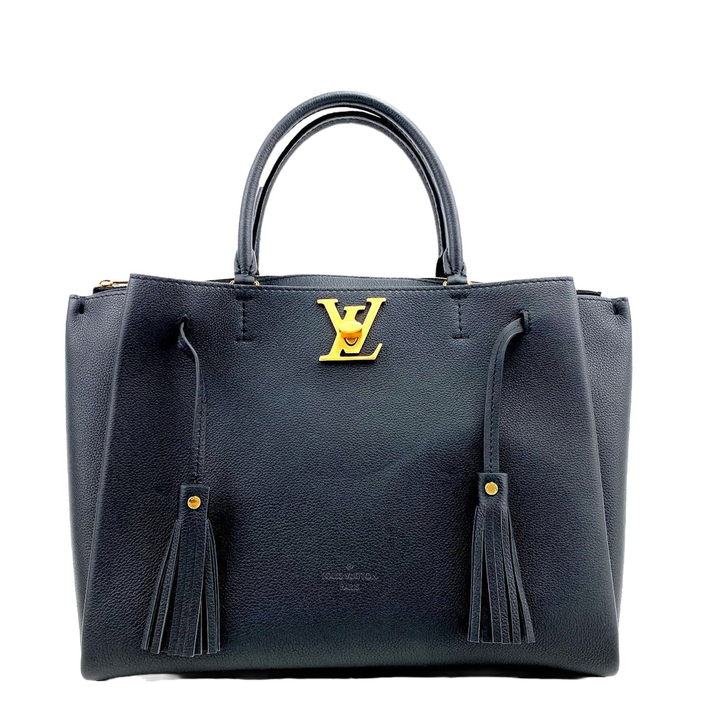 LOUIS VUITTON LockMeTo Tote 2 Way Black
