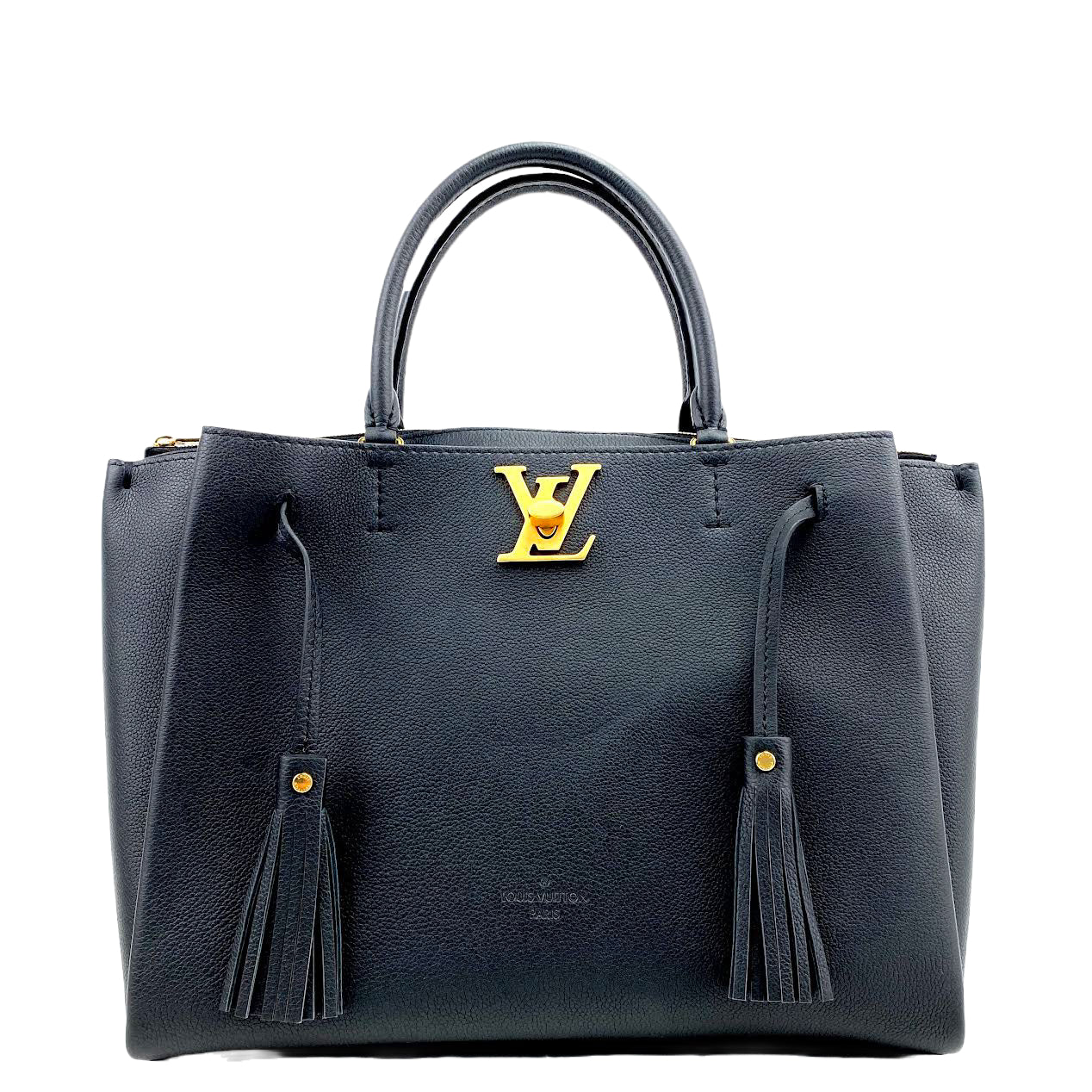LOUIS VUITTON LockMeTo Tote 2 Way Black