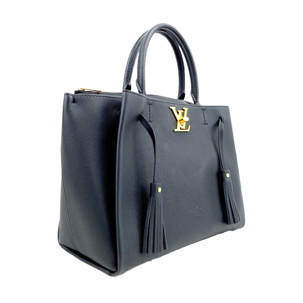LOUIS VUITTON LockMeTo Tote 2 Way Black