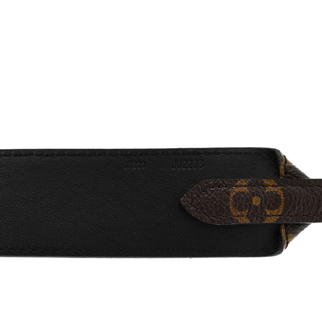 Louis Vuitton Monogram Bandouliere Shoulder Strap Black