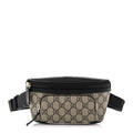 Gucci GG Supreme Monogram Belt Bag Black