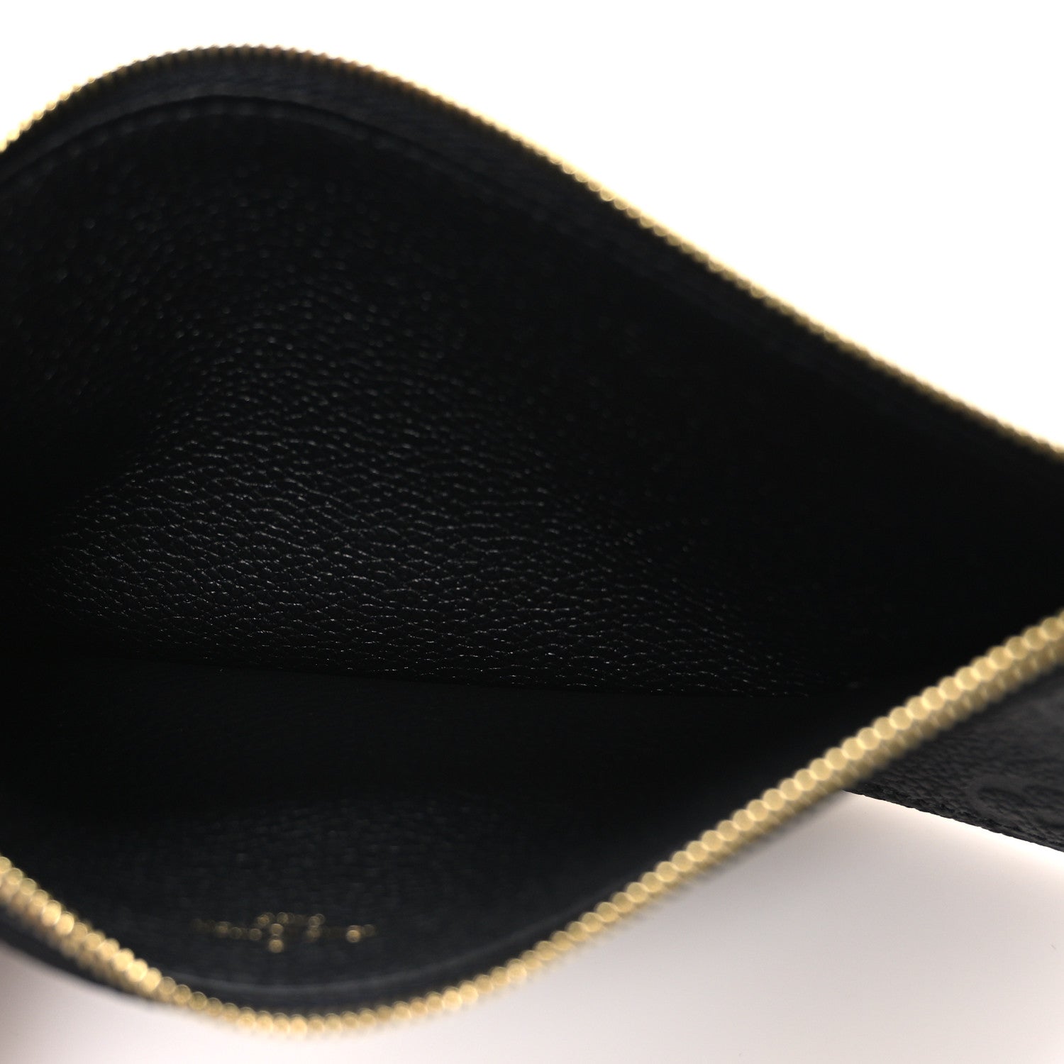 Louis Vuitton Empreinte Felicie Chain Wallet Zippered Insert Black