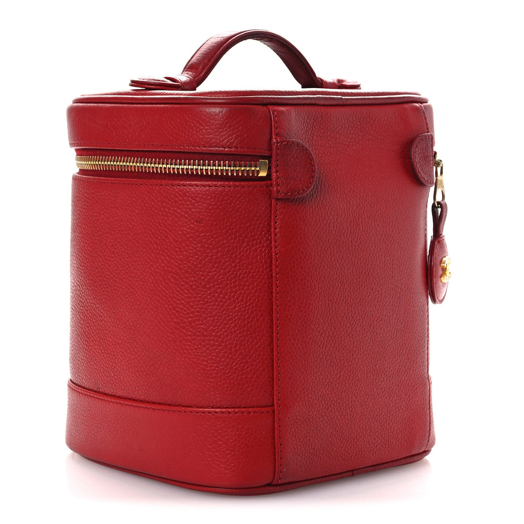 Caviar Vanity Cosmetic Case Red