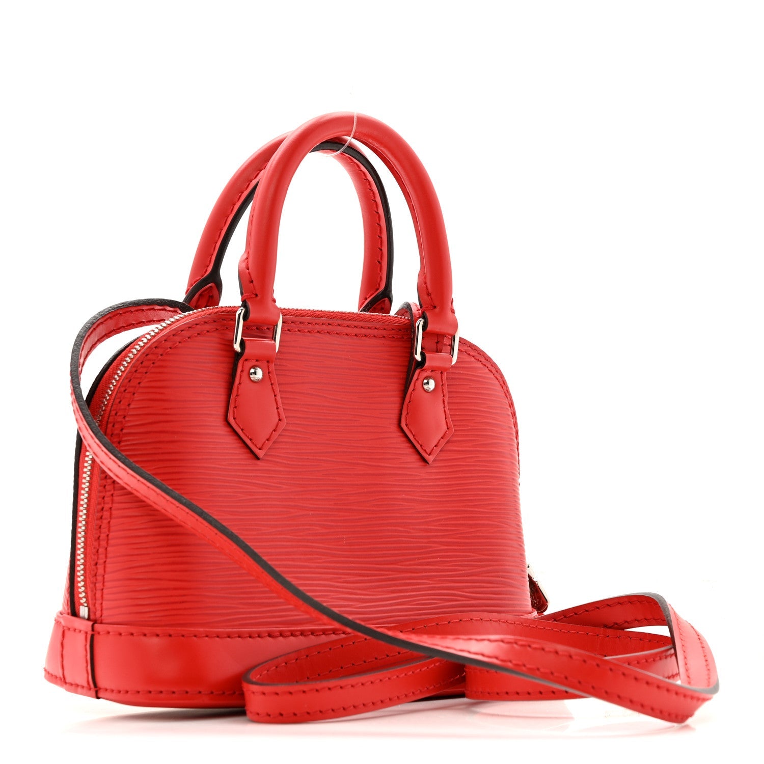 Louis Vuitton Epi Nano Alma Coquelicot
