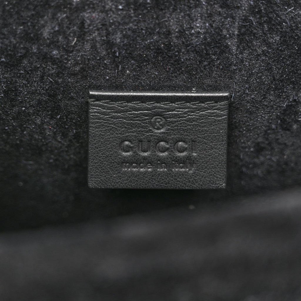 Gucci GG Supreme Monogram Mini Dionysus Shoulder Bag Black