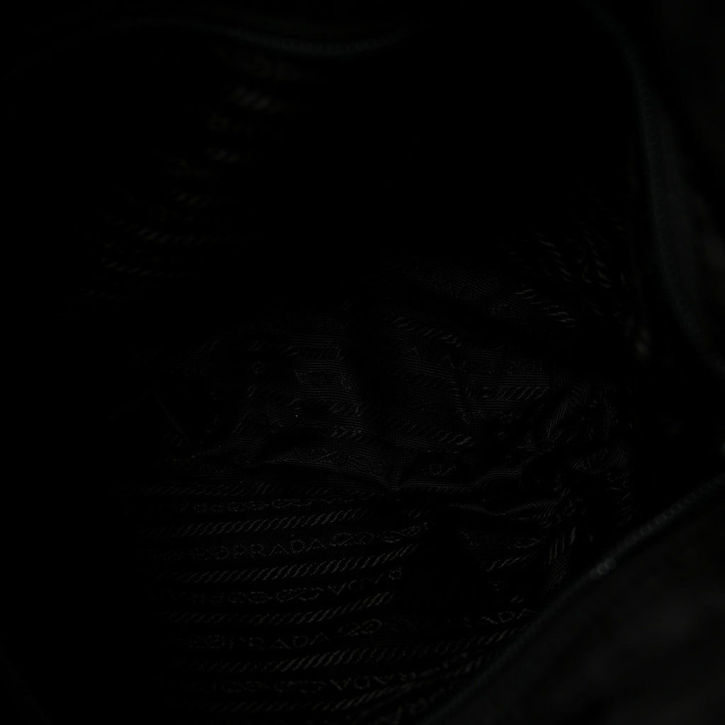 Prada Tessuto Nylon Shopping Tote Black