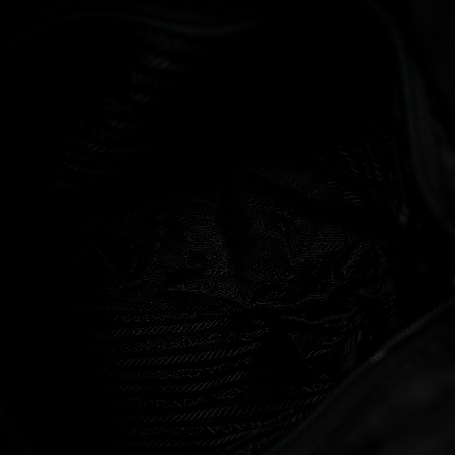 Prada Tessuto Nylon Shopping Tote Black