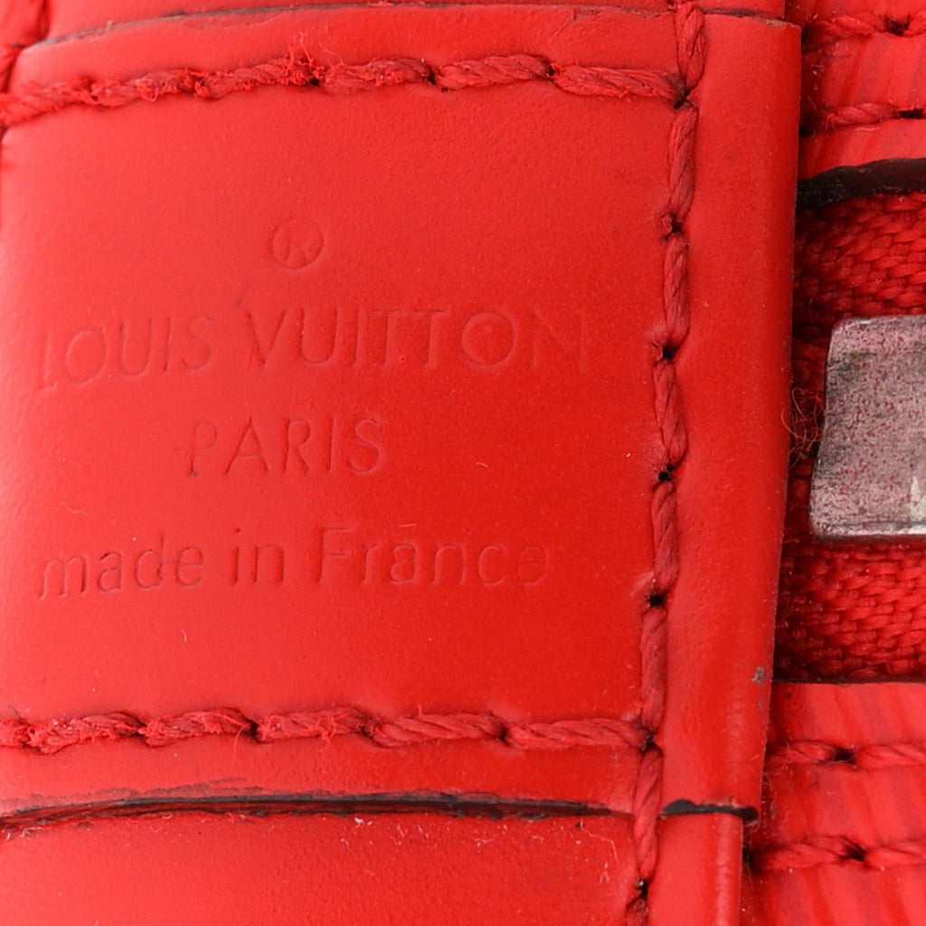 Louis Vuitton Epi Alma BB Coquelicot