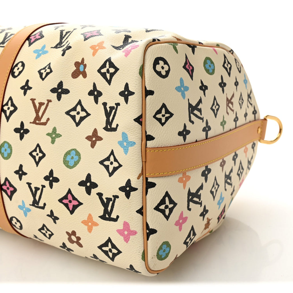 Louis Vuitton Monogram Craggy Keepall Bandouliere 45 Vanilla