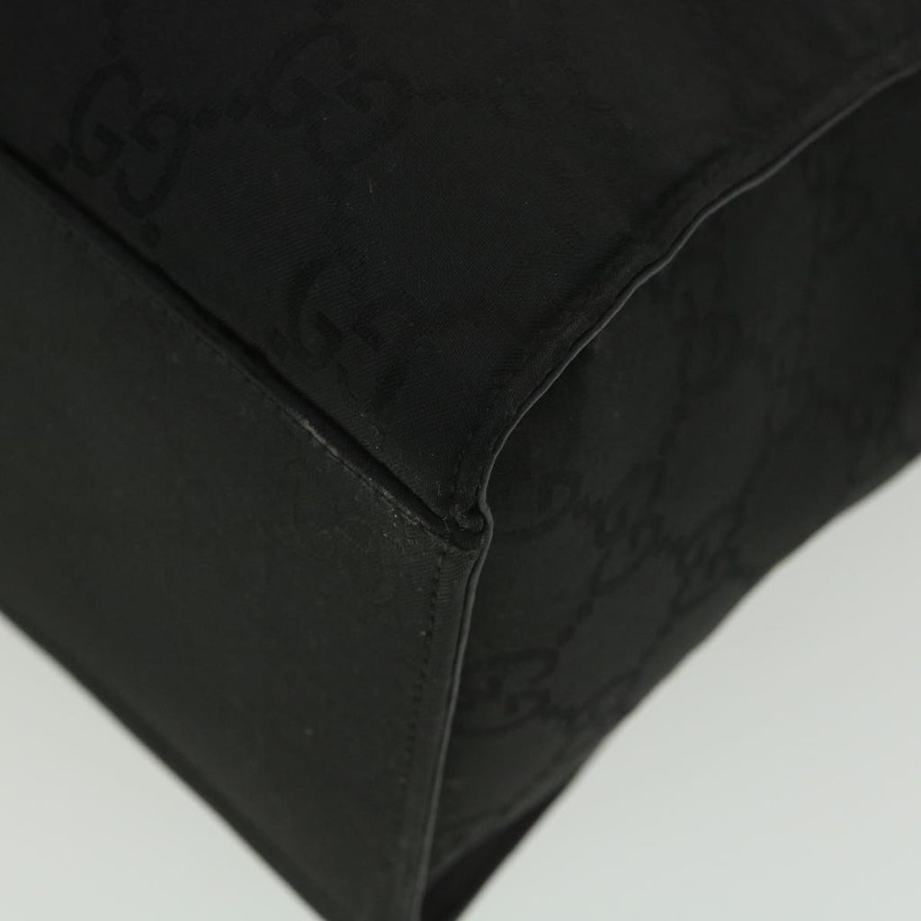 GUCCI GG Canvas Hand Bag Black  38354
