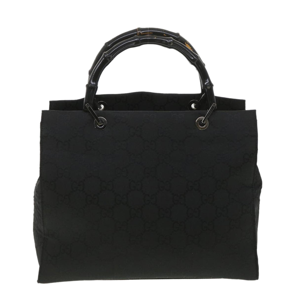 GUCCI GG Canvas Hand Bag Black  38354
