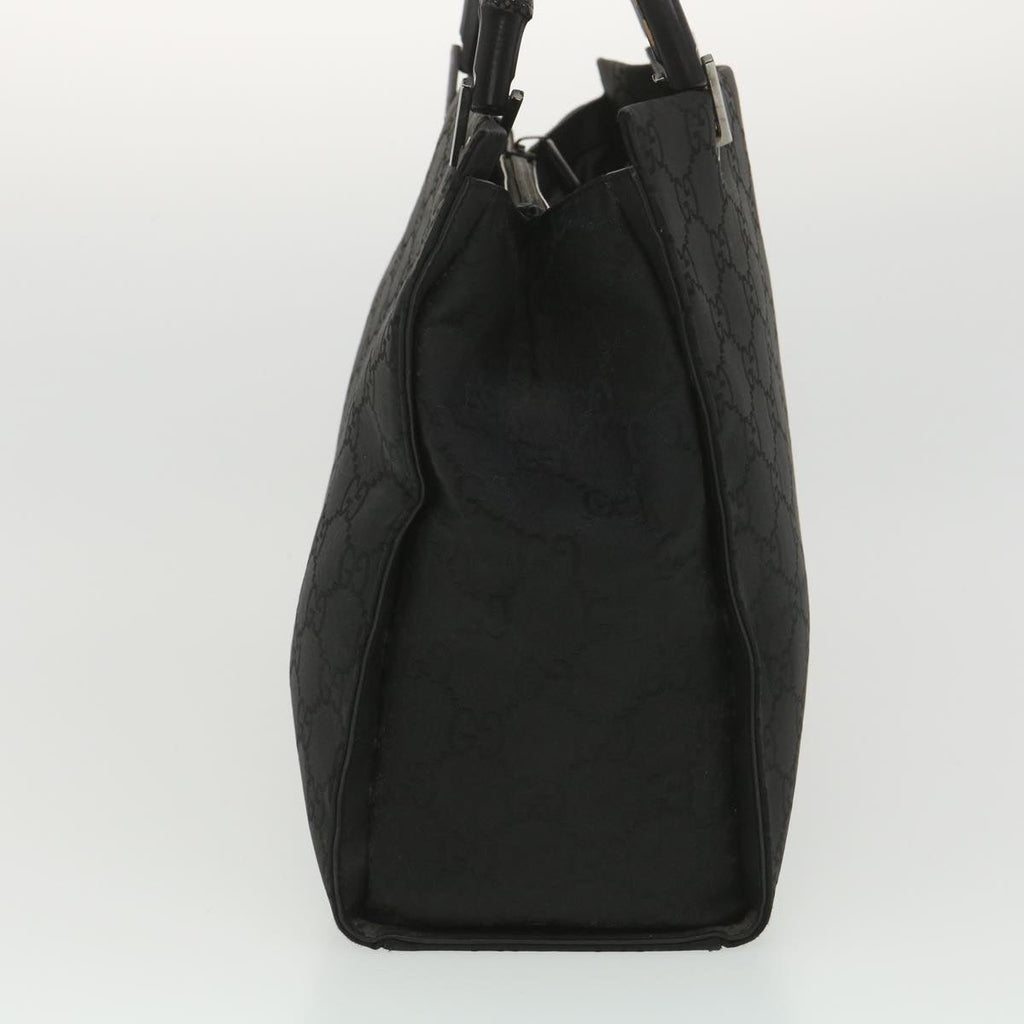 GUCCI GG Canvas Hand Bag Black  38354