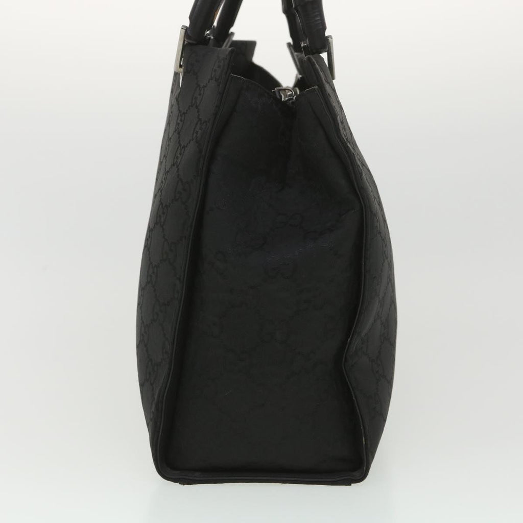 GUCCI GG Canvas Hand Bag Black  38354