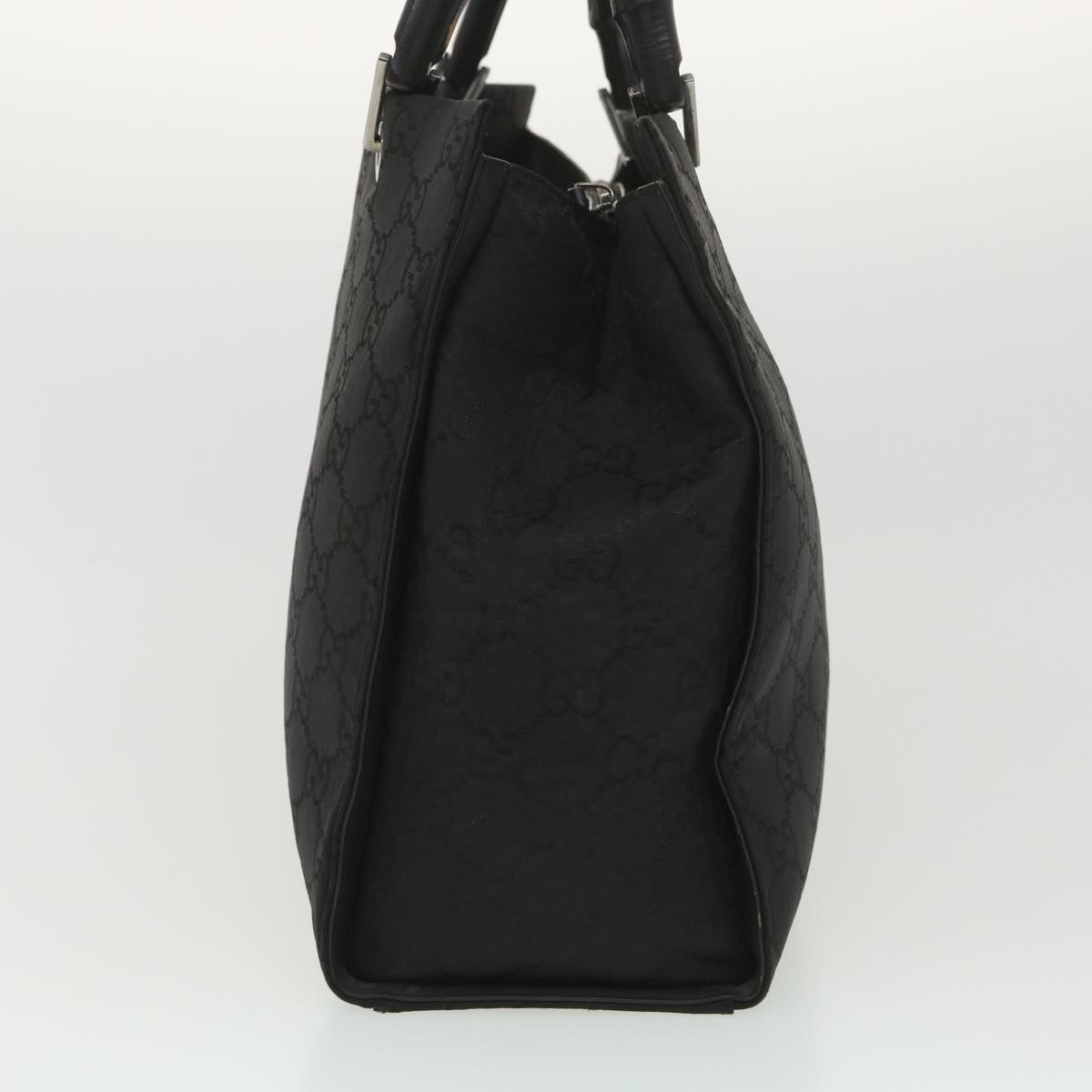 GUCCI GG Canvas Hand Bag Black  38354
